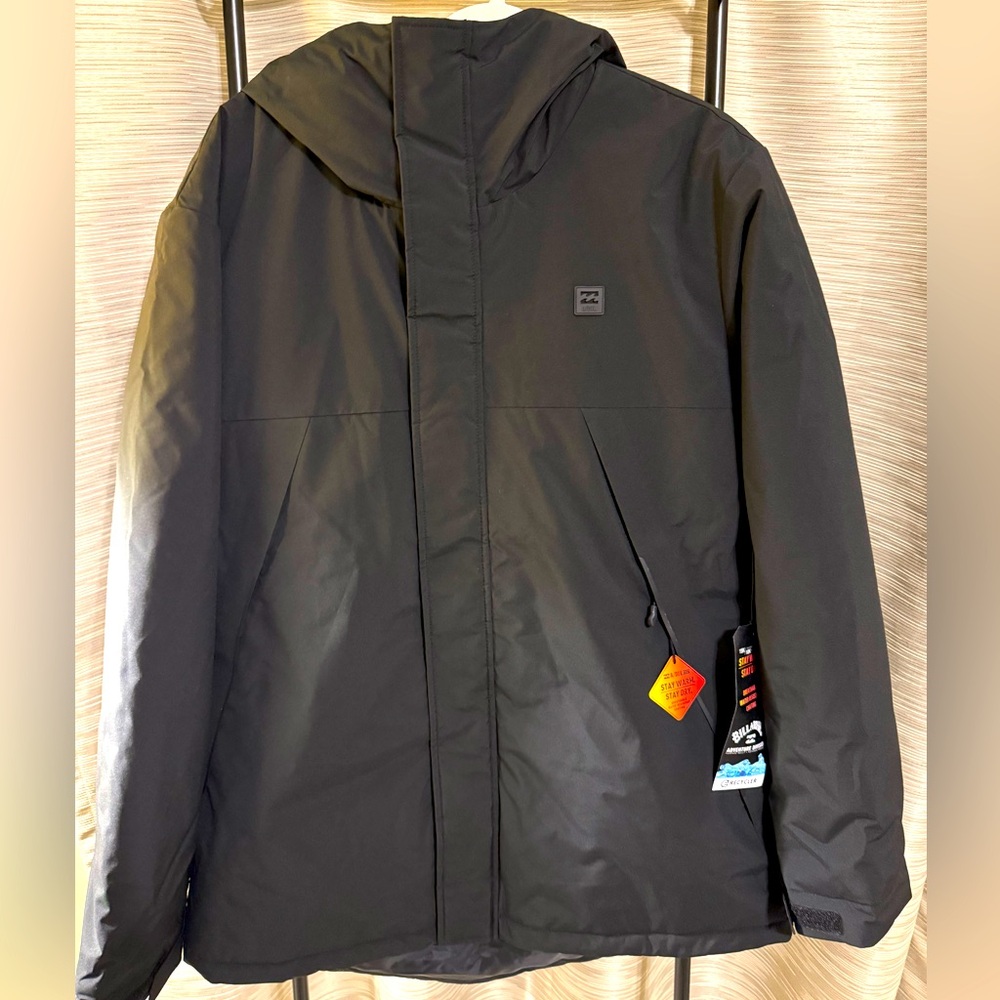 BILLABONG Men's EXPEDITION Snow Jacket - BLK - Size XL - NWT LAST ONE LEFT